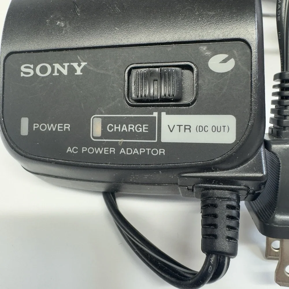Sony AC-V16A Genuine Battery Charger Power Adapter Handycam Camcorder